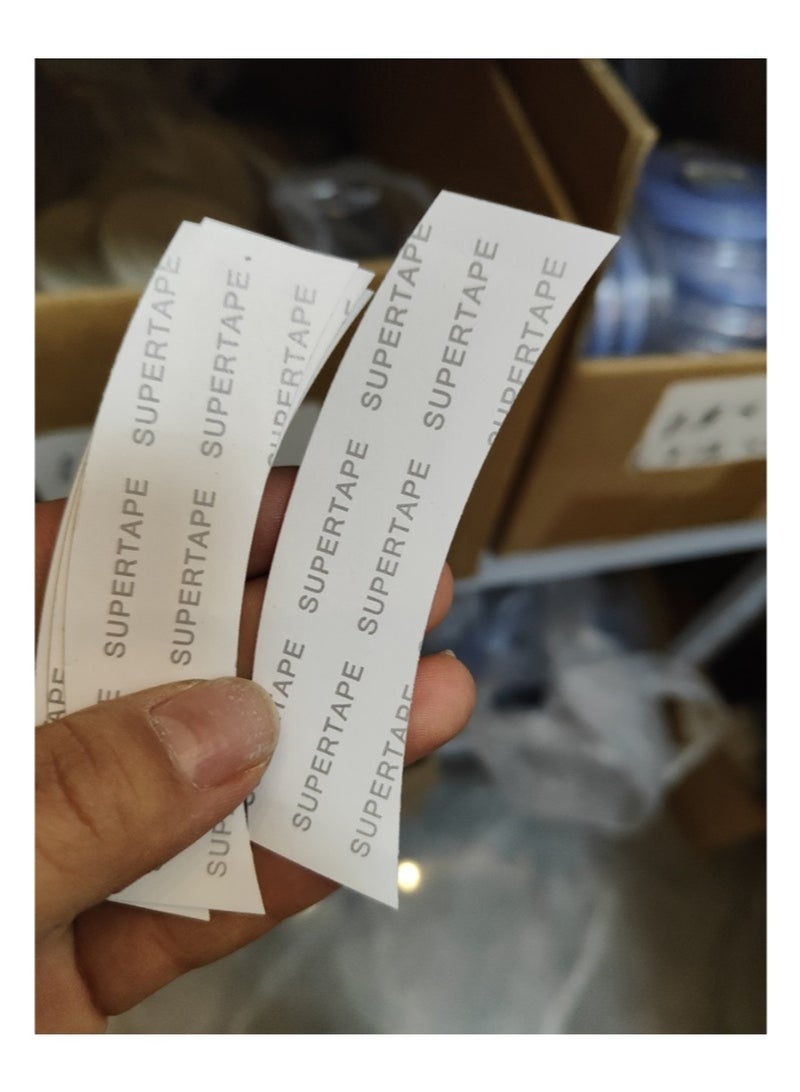SUPERTAPE 72 double-sided lace wig tapes with C-shaped contours for multiple weeks of wear - Image 4